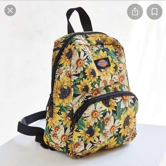 dickies flower power mini backpack